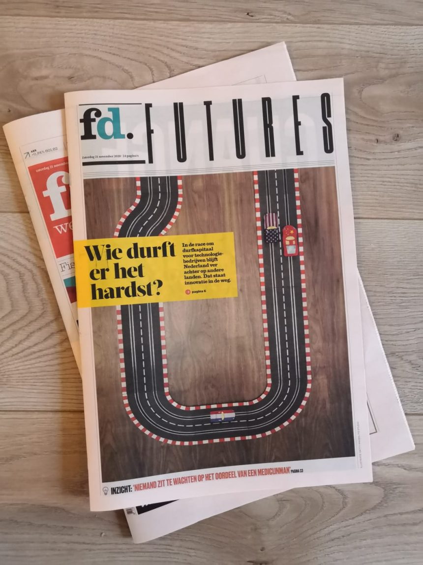 5 pagina’s in Het Financieele Dagblad voor ‘Het geheim van Silicon Valley’
