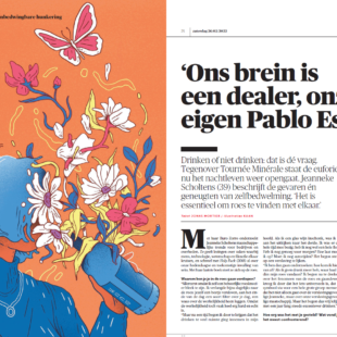 Groot interview met Jeanneke Scholtens in De Morgen