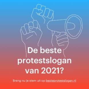 Lancering: Verkiezing beste Protestslogan van 2021