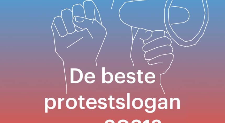 Lancering: Verkiezing beste Protestslogan van 2021